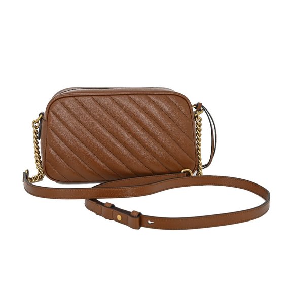 Gucci 447632 GG Marmont Diagonal Matelassé Leather Cross Body Bag - Picture 5 of 11